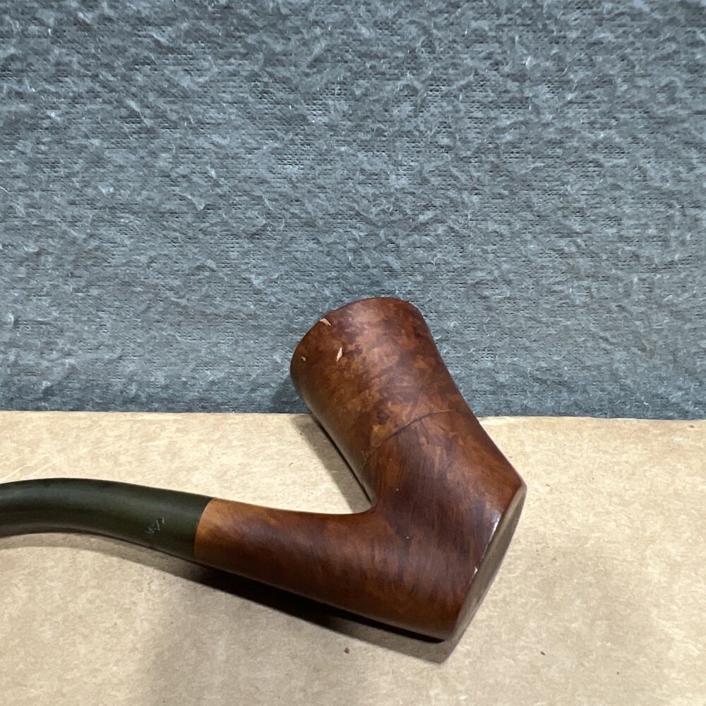 Algerian Briar Tobacco Estate Pipe Edward Wood Base Curved Mouth France - Picture 4 of 11